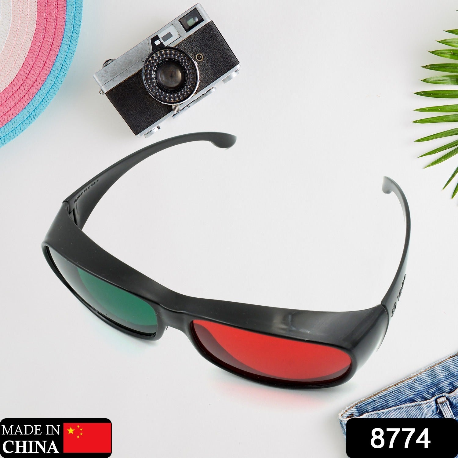 Uv Protected Round Sunglasses 3d Classic Sunglasses For Men Women Lightweight Both Outdoor And Indoor Use (1 Pc ) Uv Protected Round Sunglasses 3d Classic Sunglasses For Men Women Lightweight Both Outdoor And Indoor Use (1 Pc )